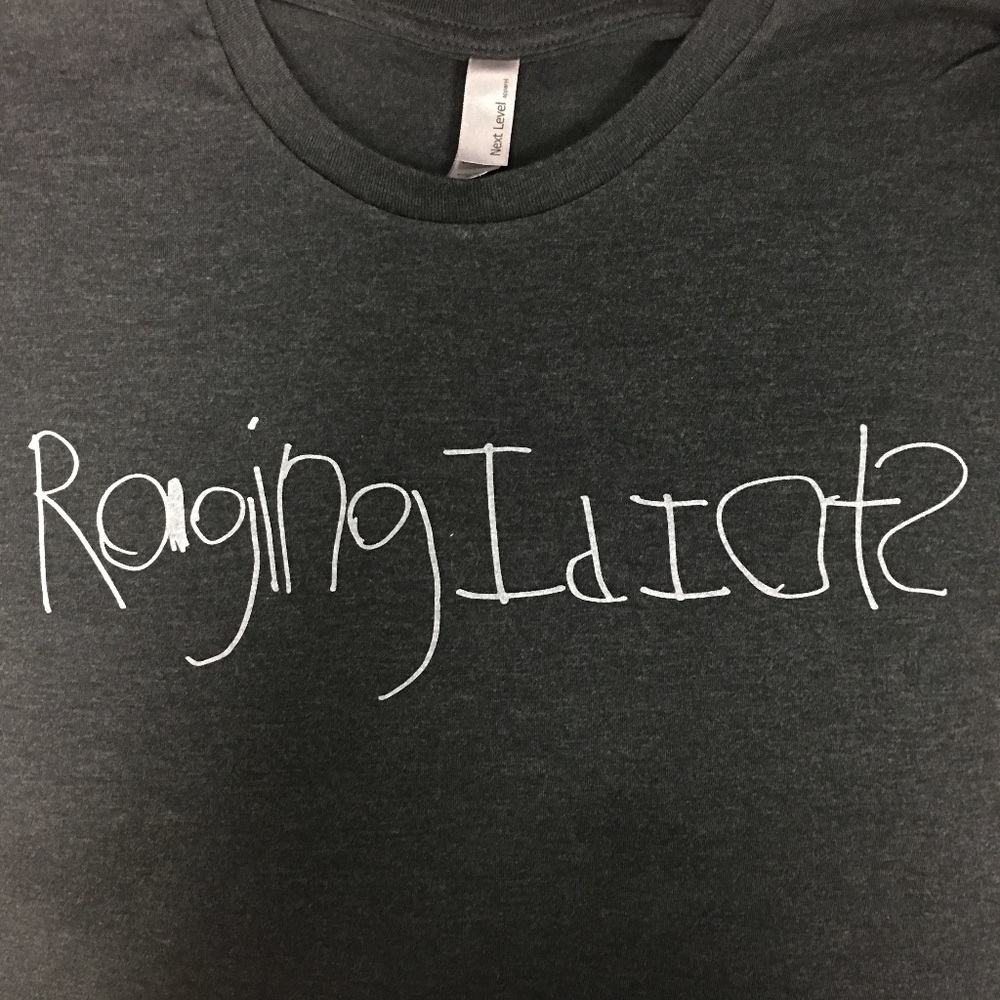 Next Level "Raging Idiots" t-shirt -- Size M - Picture 3 of 4
